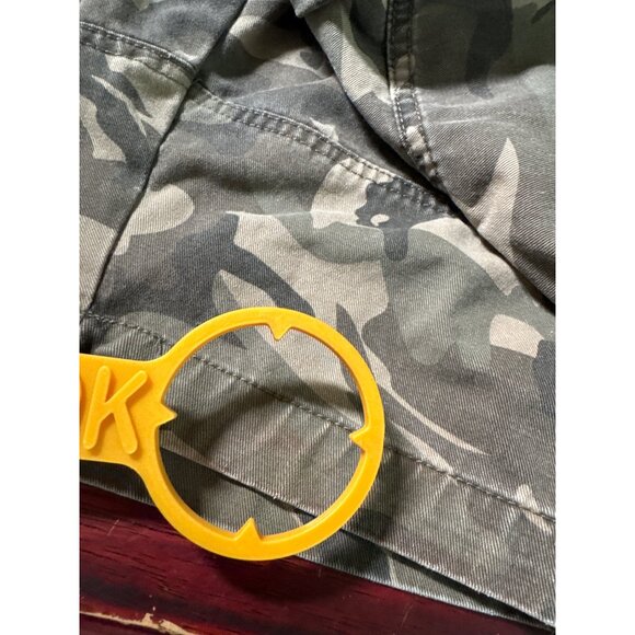 VTG Bugle Boy Mens Cargo Shorts 36 Camo Grunge Y2K Hunting Tactical Relaxed Fit - Picture 10 of 12